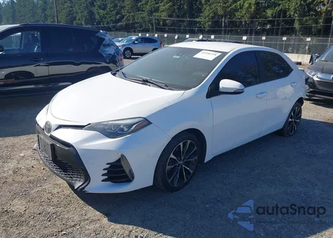 2018 Toyota Corolla Se из США, поврежденный, VIN 2T1BURHE0JC965403